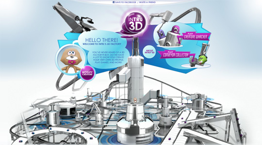 3D Flash Web Sites