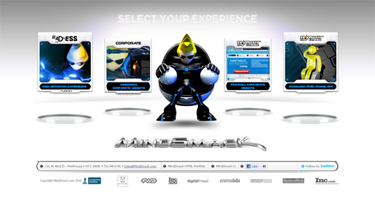 3D Flash Web Sites