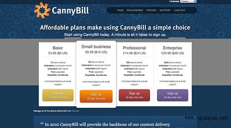 Animated Pricing Column