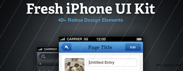 Fresh iPhone UI Kit