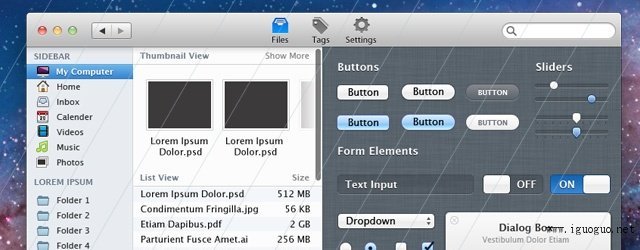 Mac App UI Starter Kit