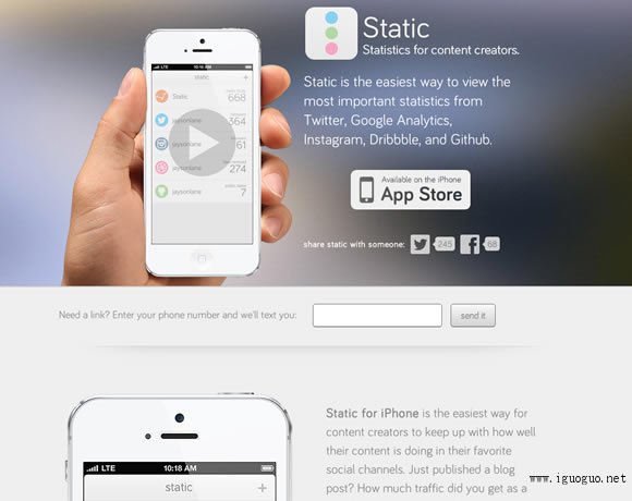 21 Beautiful iPhone App Websites