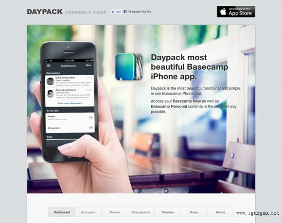 21 Beautiful iPhone App Websites