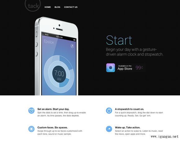 21 Beautiful iPhone App Websites