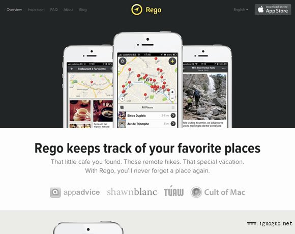 21 Beautiful iPhone App Websites