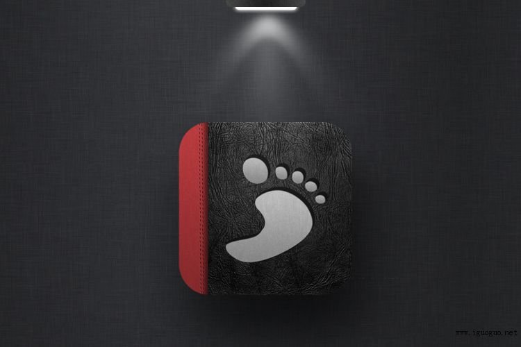 ios icon foot design trails mobile