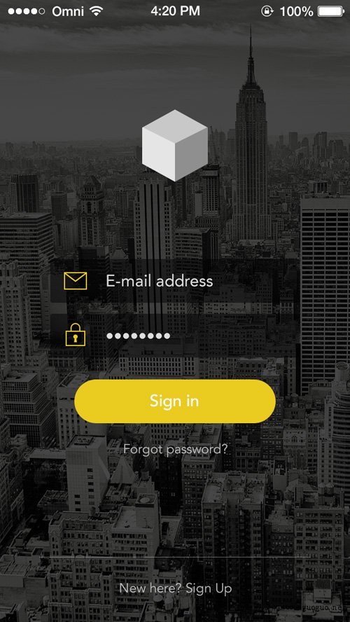 Modern App Sign In UI and Login UI Screen Designs-5