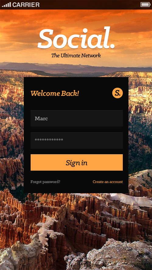 Modern App Sign In UI and Login UI Screen Designs-8